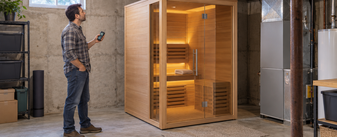 Can You Put a Sauna in an Unfinished Basement?