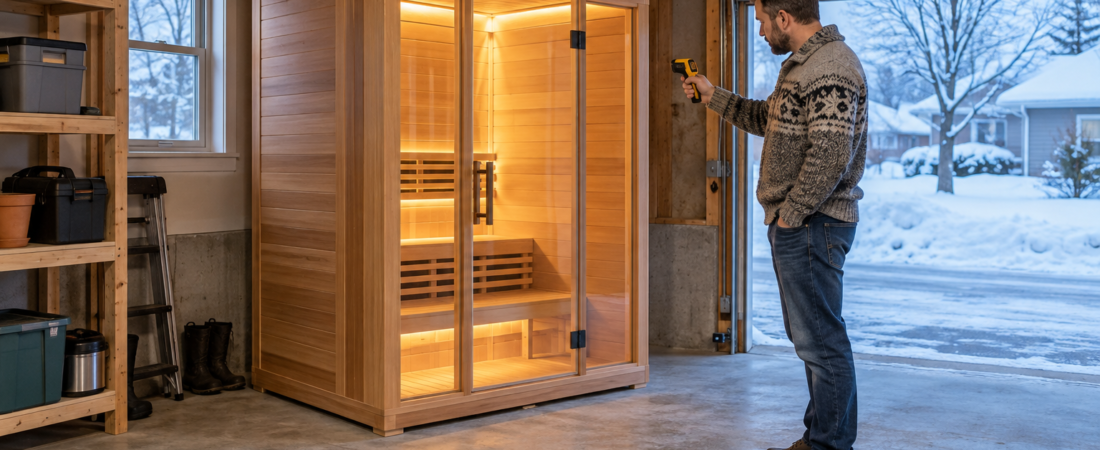 Can You Put an Indoor Sauna in an Unheated Garage?